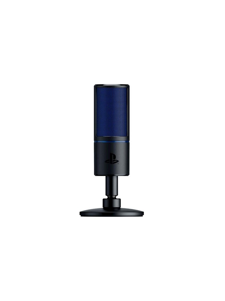 მიკროფონი: Razer Seiren X PS4 USB Streaming Microphone Black/blue - RZ19-02290200-R3G1