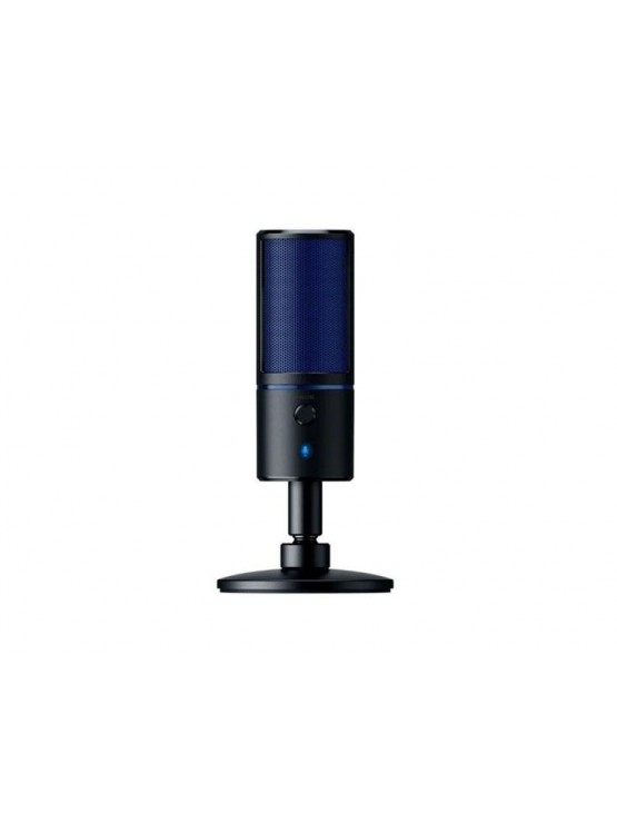 მიკროფონი: Razer Seiren X PS4 USB Streaming Microphone Black/blue - RZ19-02290200-R3G1