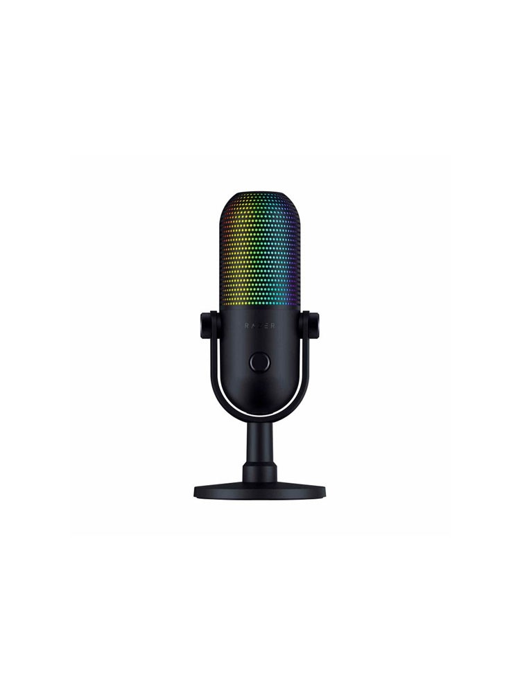 მიკროფონი: Razer Seiren V3 Chroma RGB USB-A Gaming Microphone Black - RZ19-05060100-R3M1