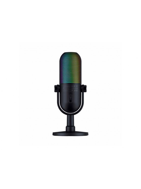 მიკროფონი: Razer Seiren V3 Chroma RGB USB-A Gaming Microphone Black - RZ19-05060100-R3M1