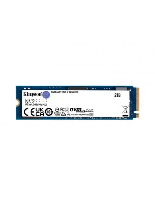 მყარი დისკი: Kingston NV2 2TB SSD M.2 PCIe Gen 4x4 NVMe - SNV2S/2000G