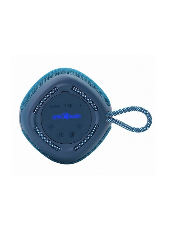 დინამიკი: Gembird SPK-BT-LED-03-B BT LED speaker blue