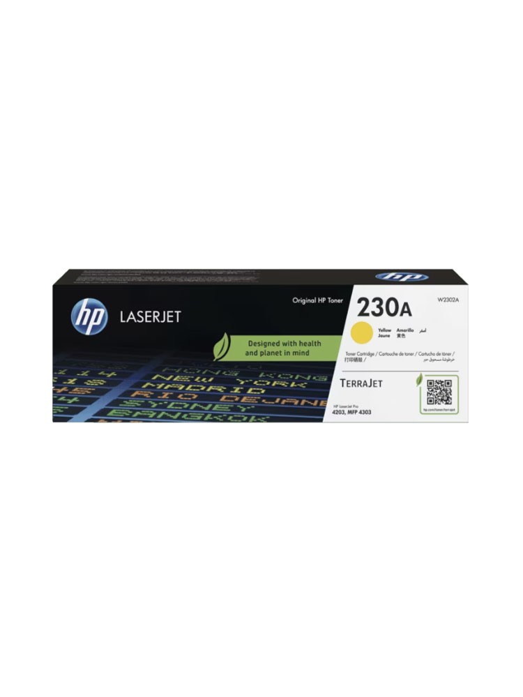 ტონერი: HP 230A Yellow Original LaserJet Toner Cartridge - W2302A