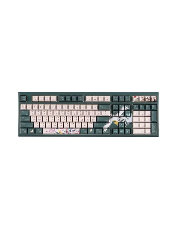 კლავიატურა: Varmilo Lure VBM108 Crane EC V2 Jasmine - A01A037D7A4A17A031