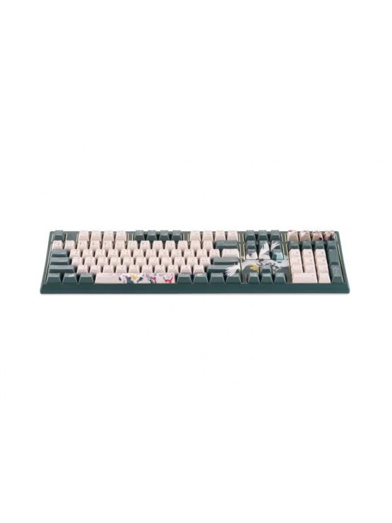 კლავიატურა: Varmilo Lure VBS108 Crane Cherry MX Silent Red Mechanical Keyboard - A03A037D5A0A17A031