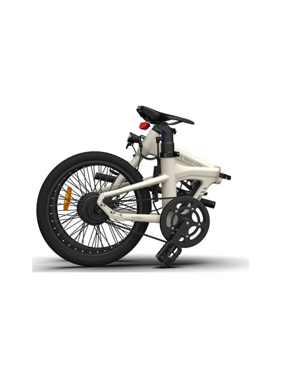 ელექტრო ველოსიპედი: ADO A20 Lite 350W Smart APP Folding Electric Bike 30KM/H Ivory