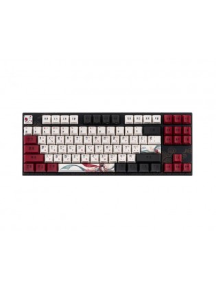 კლავიატურა: Varmilo VEM87 Beijing Opera EC V2 Ivy Gaming Keyboard Black - A33A028B1A3A17A025