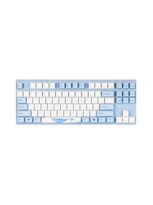 კლავიატურა: Varmilo VEM87 Sea Melody EC V2 Rose UA Gaming Keyboard White/Blue - A33A038B0A3A17A033