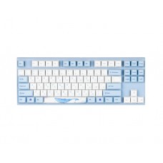 კლავიატურა: Varmilo VEM87 Sea Melody EC V2 Ivy UA Gaming Keyboard White/Blue - A33A038B1A3A17A033