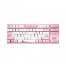 კლავიატურა: Varmilo VEM87 Sakura R1 EC V2 Rose Gaming Keyboard - A33A042B0A3A17A036