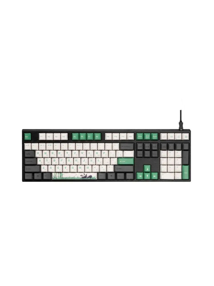 კლავიატურა: Varmilo VEM108 Panda R2 EC V2 Rose Wired Mechanical Keyboard - A36A029B0A3A17A026