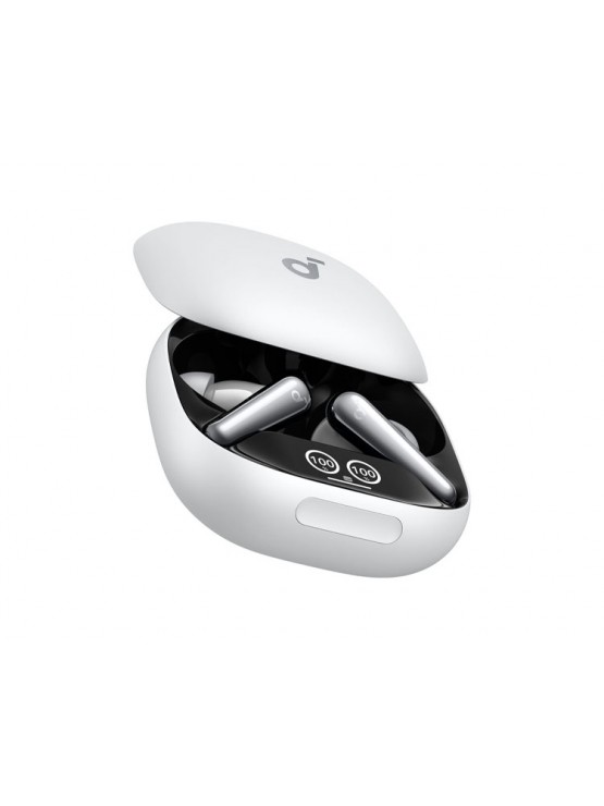 ყურსასმენი: SoundCore Liberty 4 Pro Noise Cancelling True-Wireless Earbuds White - A3954G21