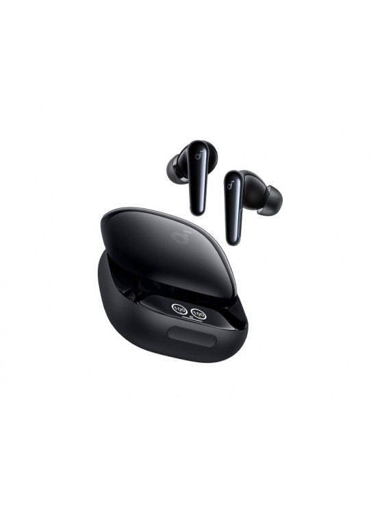 ყურსასმენი: SoundCore Liberty 4 Pro Noise Cancelling True-Wireless Earbuds Glossy Black - A3954GF1
