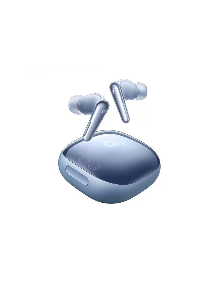 ყურსასმენი: SoundCore Liberty 4 Pro Noise Cancelling True-Wireless Earbuds Glossy Light Blue - A3954GG1