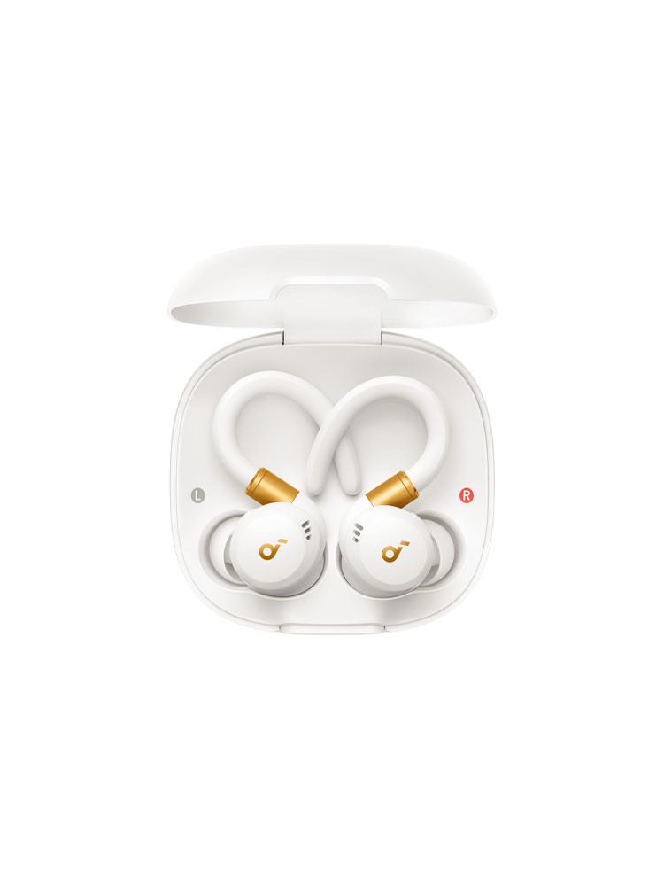 ყურსასმენი: SoundCore Sport X20 Wireless In-Ear Earbuds White - A3968G21