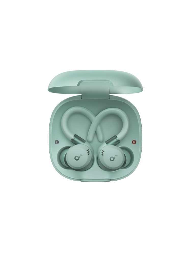 ყურსასმენი: SoundCore Sport X20 Wireless In-Ear Earbuds Green - A3968G61