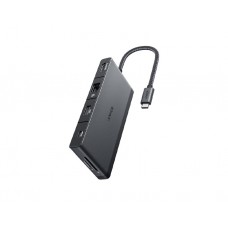 USB ჰაბი: Anker 552 9-in-1 USB-C Hub Black - A8373H11