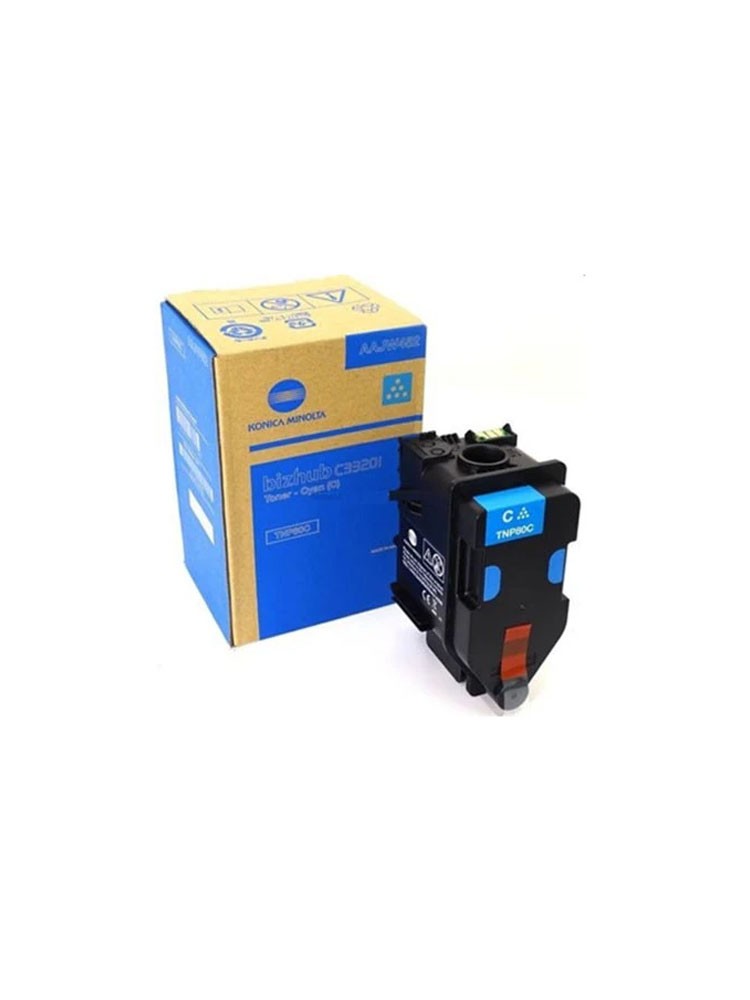 კარტრიჯი: Konica Minolta TNP80C Toner Cartridge Cyan for C3320i - AAJW452