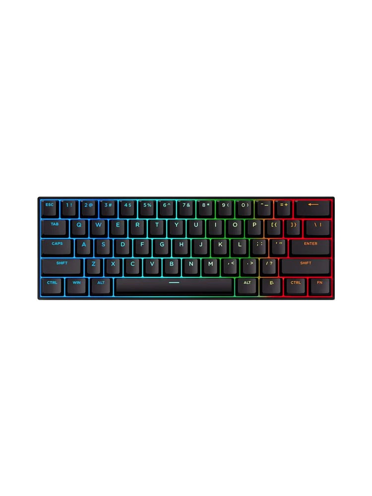 კლავიატურა: Mchose Ace 60 Pro Hall Effect Wired Magnetic Switch Gaming Keyboard Black - Ace60-4A