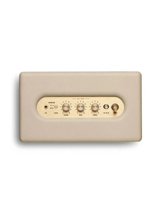 დინამიკი: Marshall Acton III Bluetooth Speaker Cream