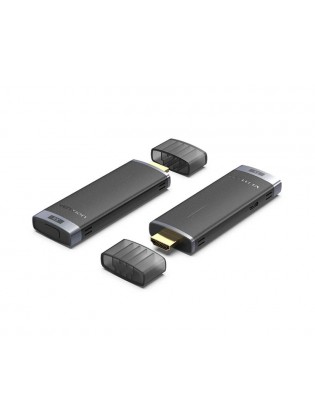 ადაპტერი: Vention ADCL0 USB-C 5GHz Wireless HDMI Transmitter and Receiver Black/Blue
