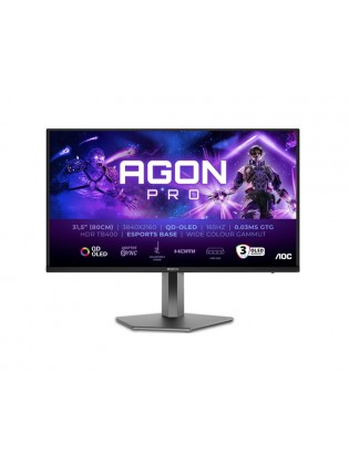 მონიტორი: AOC Agon Pro AG326UD 31.5" 4K UHD 165Hz 0.03ms 2xHDMI DP USB