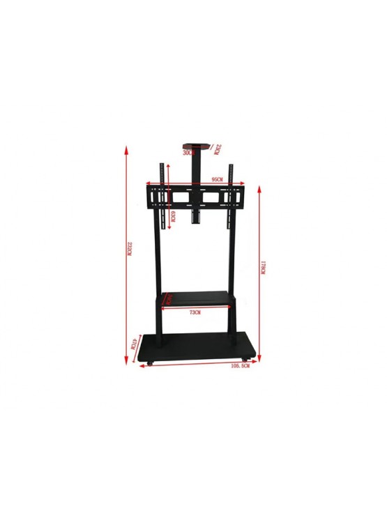 ტელევიზორის საკიდი: Allscreen C1800 42"-100" TV Mount With Roller Black