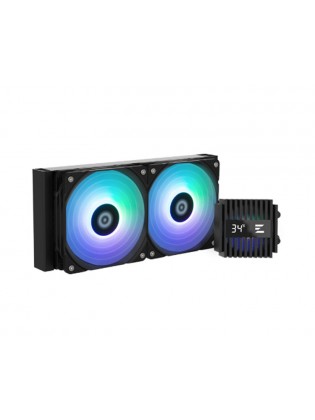 ქულერი: Zalman ALPHA2 A24 ARGB CPU Universal Liquid Cooler Black - ALPHA2A24BLACK