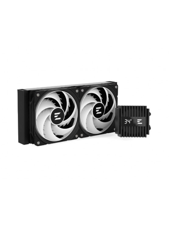 ქულერი: Zalman ALPHA2 A24 ARGB CPU Universal Liquid Cooler Black - ALPHA2A24BLACK