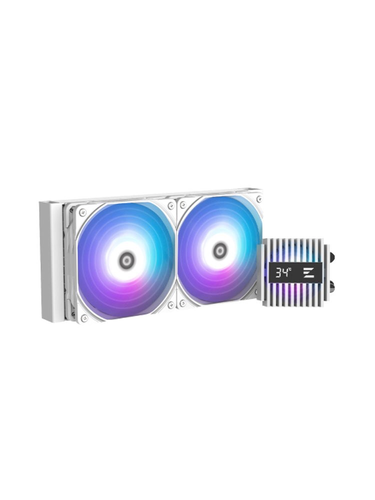 ქულერი: Zalman ALPHA2 A24 ARGB CPU Universal Liquid Cooler White - ALPHA2A24WHITE