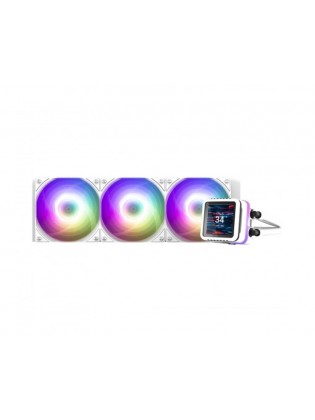 ქულერი: Zalman ALPHA2 DS A36 ARGB CPU Universal Liquid Cooler White - ALPHA2DSA36WHITE