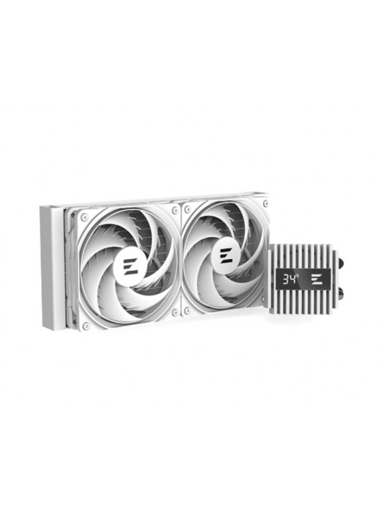 ქულერი: Zalman ALPHA2 A24 ARGB CPU Universal Liquid Cooler White - ALPHA2SEA24White