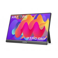 მონიტორი: ARZOPA A1M 17.3" FHD Mini HDMI USB Type-C