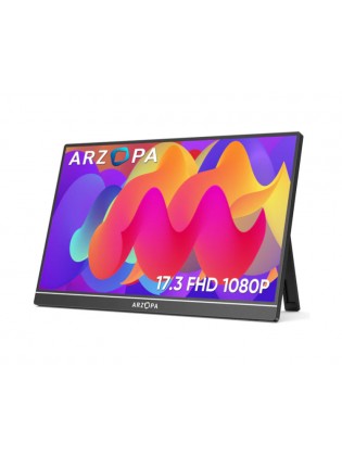 მონიტორი: ARZOPA A1M 17.3" FHD Mini HDMI USB Type-C