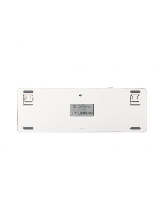 კლავიატურა: AULA F99 PRO Tri-Mode RGB Mechanical Keyboard Grey/White/Dark Grey (Star Vector Switch)