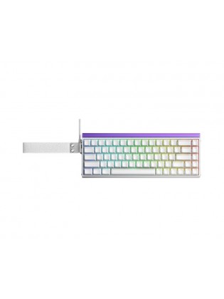კლავიატურა: AULA HERO68 RGB Gaming Keyboard White (Meteor Magnetic Switch)