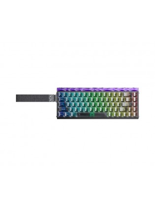 კლავიატურა: AULA HERO68 RGB Gaming Keyboard Black Translucent Keycaps (Jade King Magnetic Switch)