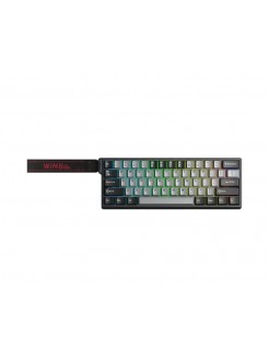 კლავიატურა: AULA WIN60 HE Pro RGB Mechanical Keyboard Light Grey/Dark Grey (Meteor Magnetic Switch)