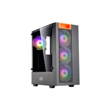 ქეისი: ALLX AX-G2045 4x120mm ATX Computer Case Black