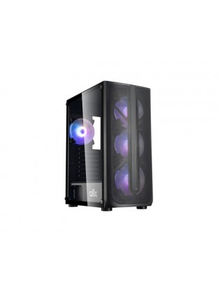 ქეისი: ALLX AX-G2148 3x120mm E-ATX Computer Case Black