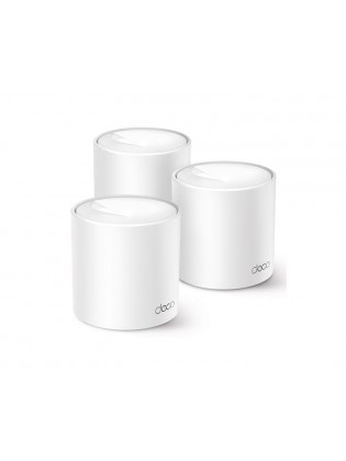 როუტერი: TP-link Deco X10 AX1500 3-pack Home Mesh Wi-Fi 6 System White