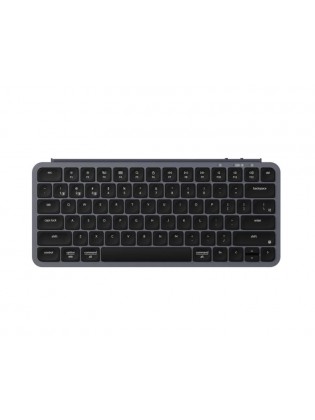 კლავიატურა: Keychron B1 Pro Ultra-Slim Wireless Keyboard Space Gray - B1P-K1