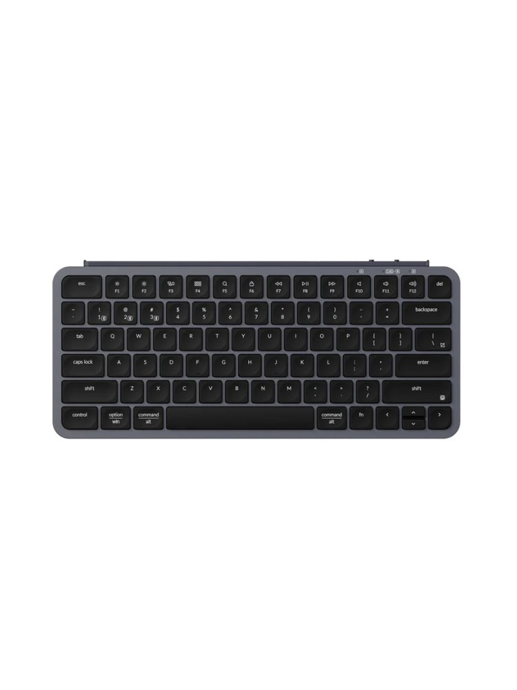 კლავიატურა: Keychron B1 Pro Ultra-Slim Wireless Keyboard Space Gray - B1P-K1