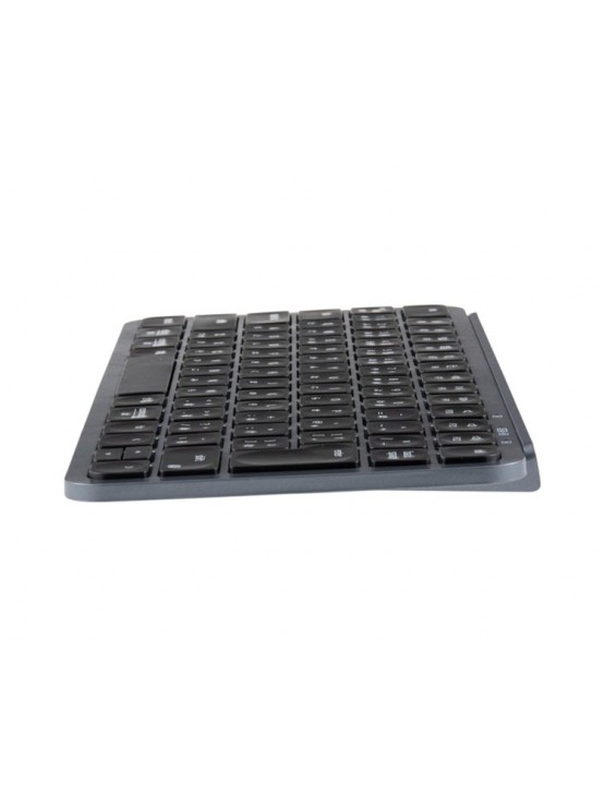 კლავიატურა: Keychron B1 Pro Ultra-Slim Wireless Keyboard Space Gray - B1P-K1