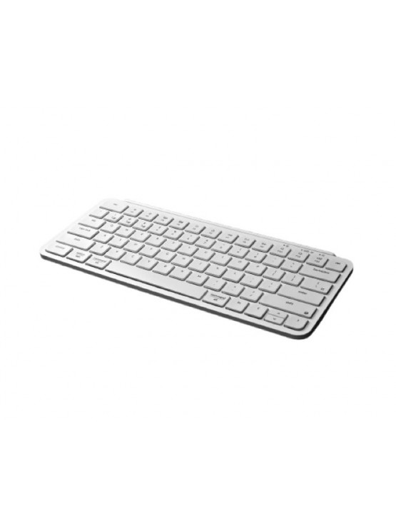 კლავიატურა: Keychron B1 Pro Ultra-Slim Wireless Keyboard Ivory White - B1P-K8