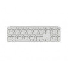 კლავიატურა: Keychron B6 Pro Ultra-Slim Wireless Keyboard Ivory White - B6P-K8