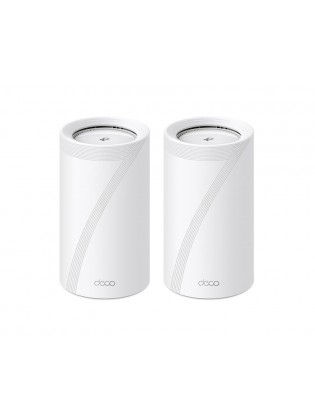 როუტერი: TP-link Deco BE85 BE19000 2-pack Tri-Band Whole Home Mesh WiFi 7 System White