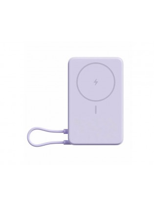 დამტენი: Xiaomi 10000mAh Magnetic Power Bank with Built-in Stand Purple - BHR08PAGL