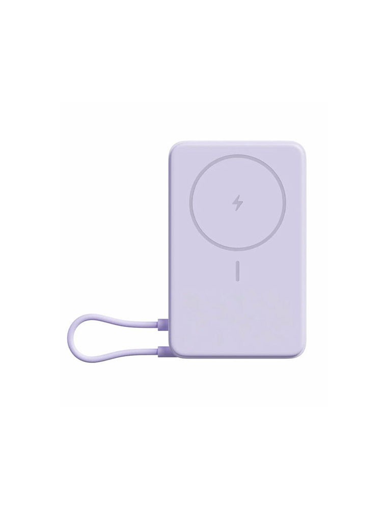 დამტენი: Xiaomi 10000mAh Magnetic Power Bank with Built-in Stand Purple - BHR08PAGL