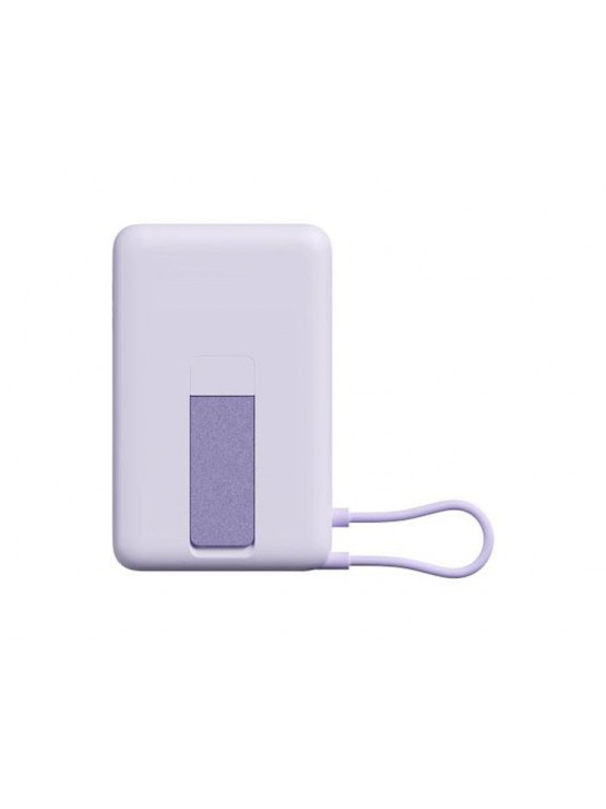 დამტენი: Xiaomi 10000mAh Magnetic Power Bank with Built-in Stand Purple - BHR08PAGL